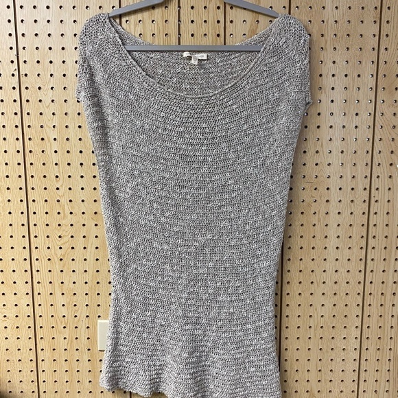 Eileen Fisher Tan Knit Top - Picture 1 of 5